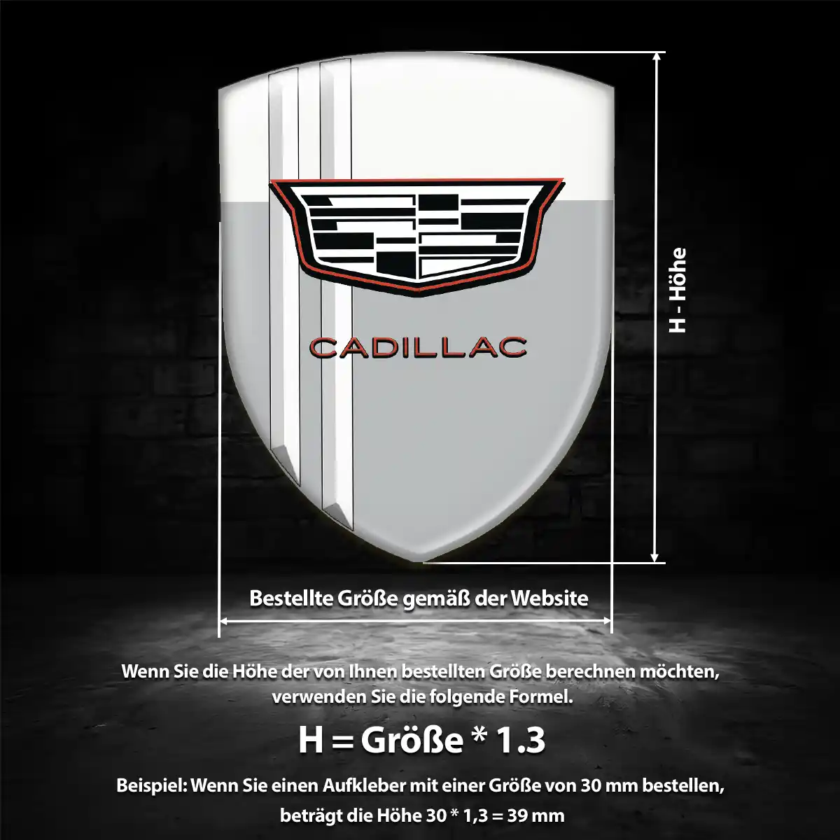 Cadillac Emblem Limitierte Auflage