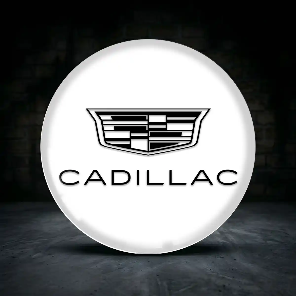 Cadillac Emblem Silikon Aufkleber Radkappen Premiumqualität