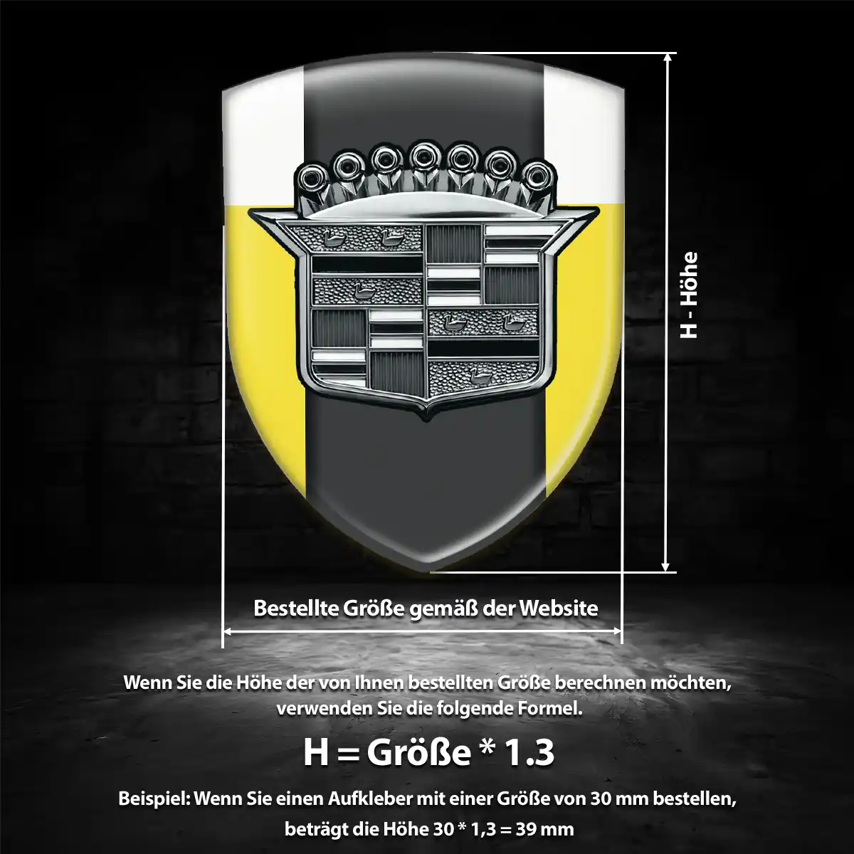 Cadillac Emblem Verlässliche Qualität