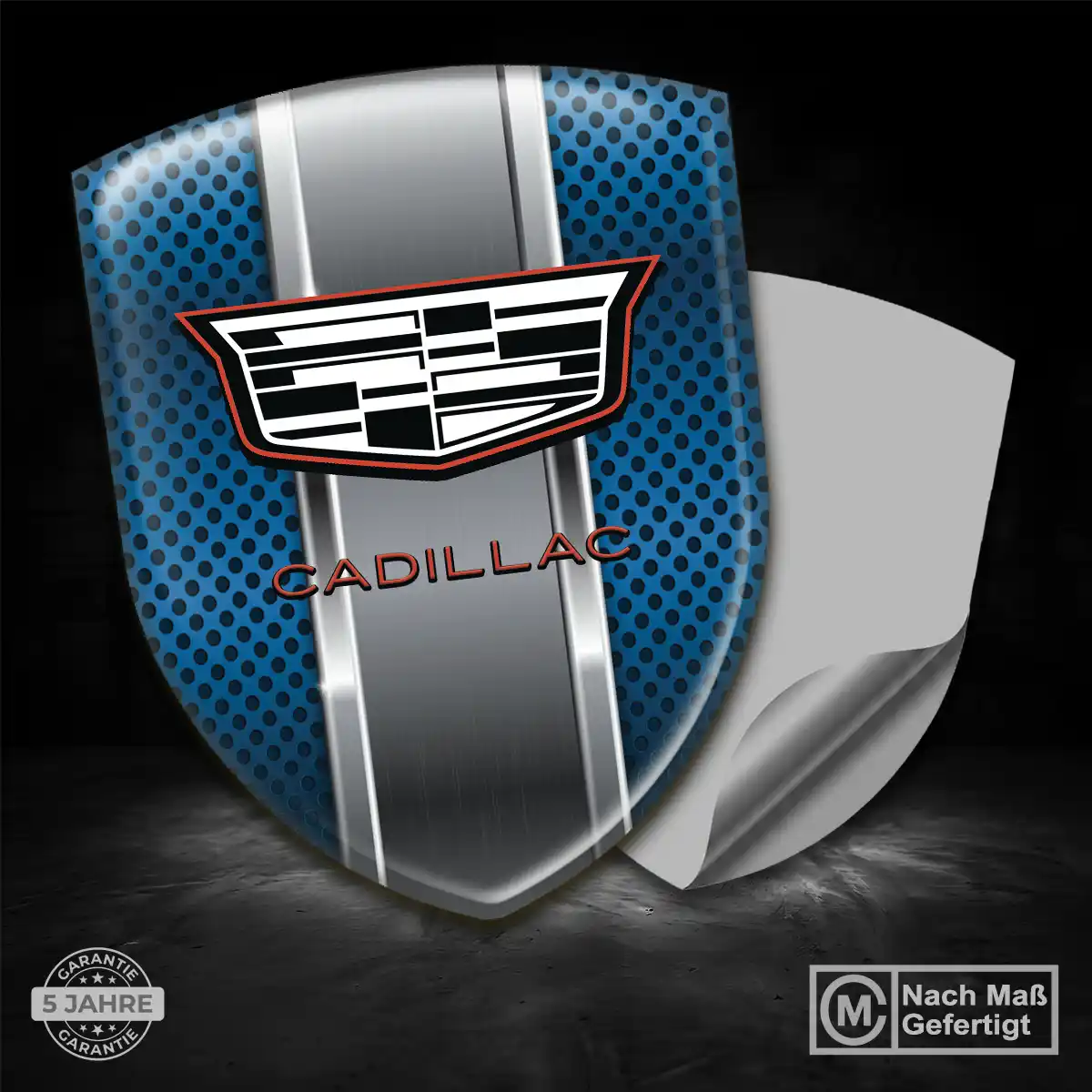 Cadillac Emblem Wappen Aufkleber Auto Elegantes Design