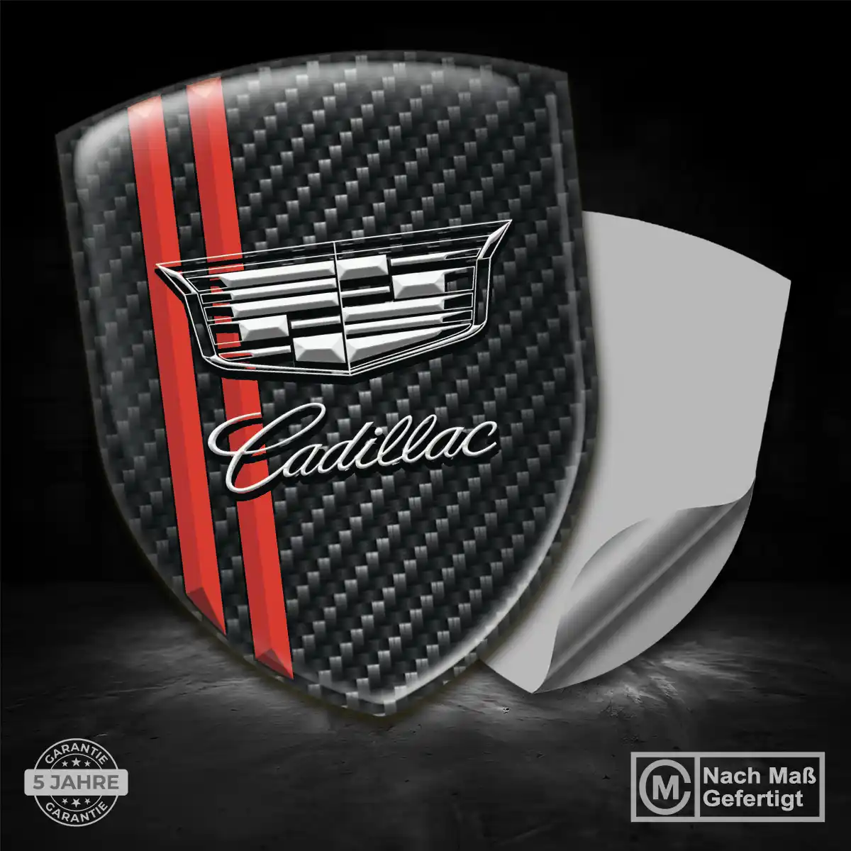 Cadillac Emblem Wappen Aufkleber Auto Hohe Qualität