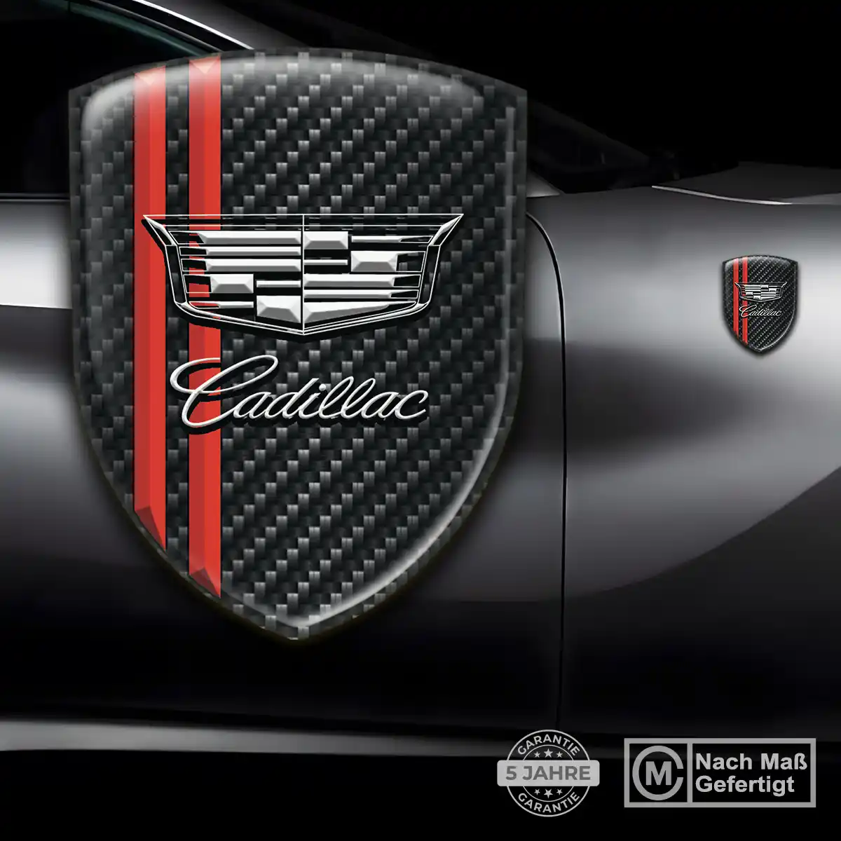 Cadillac Emblem Wappen Aufkleber Auto Hohe Qualität