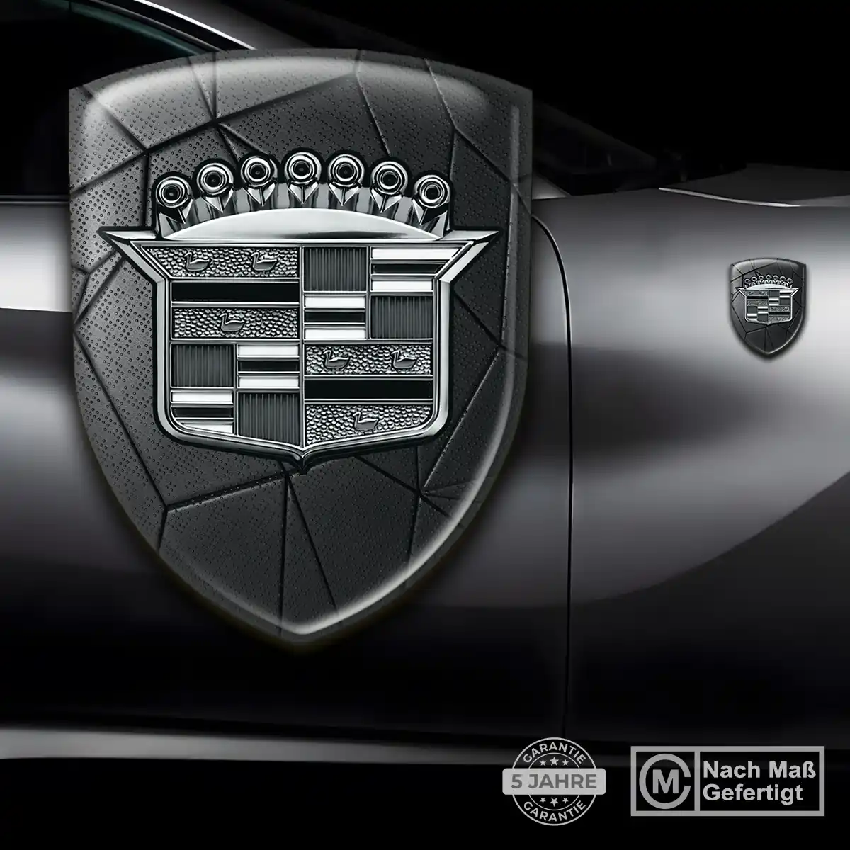 Cadillac Emblem Wappen Aufkleber Auto Markenedition