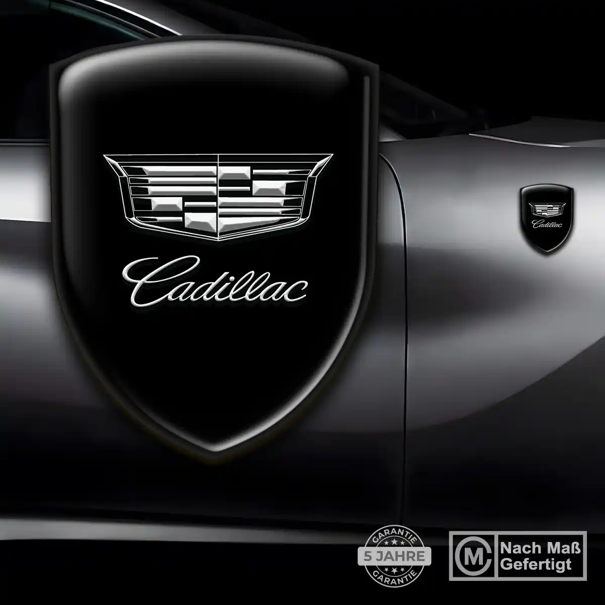 Cadillac Emblem Wappen Aufkleber Höchste Qualität