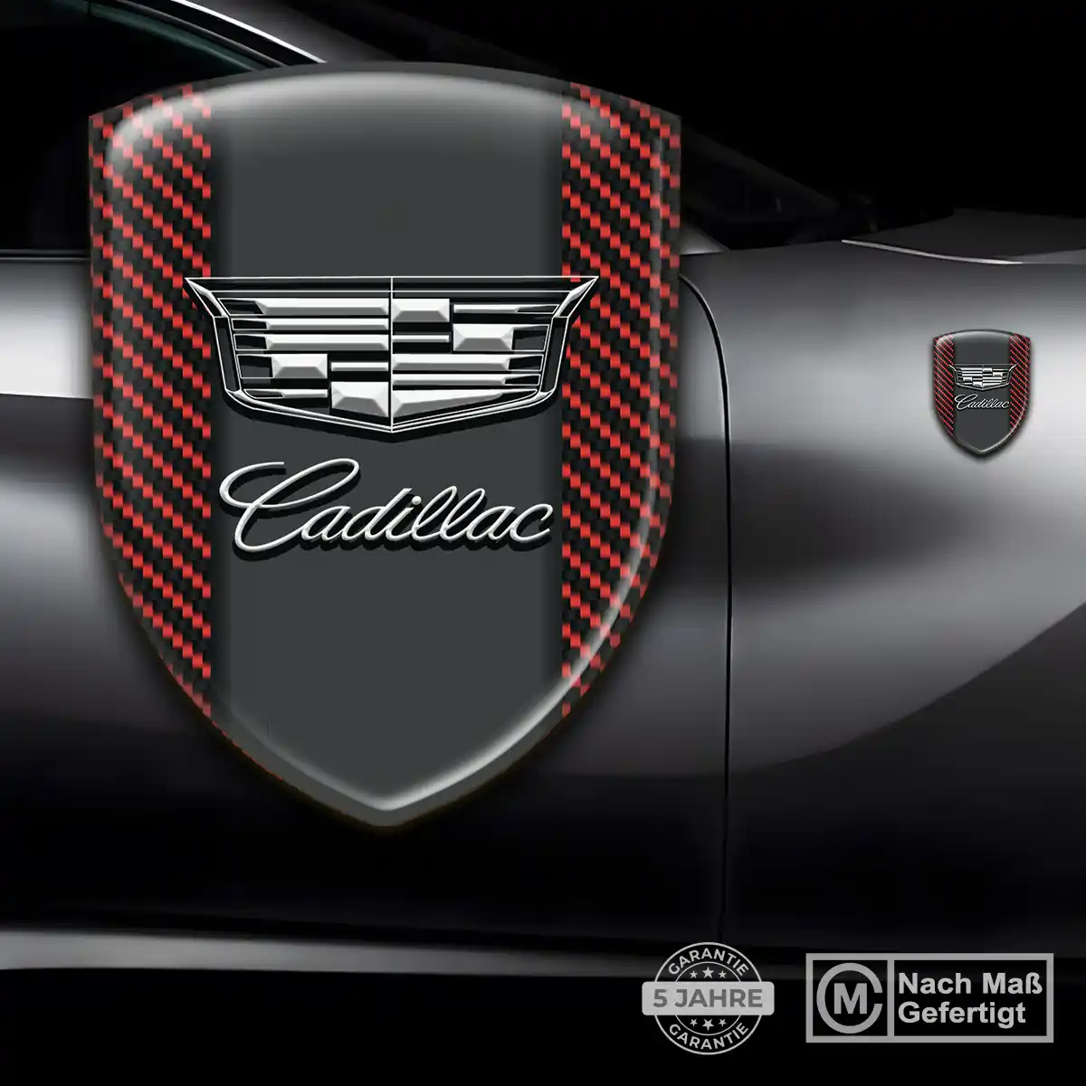 Cadillac Emblem Wappen Aufkleber Hohe Qualität