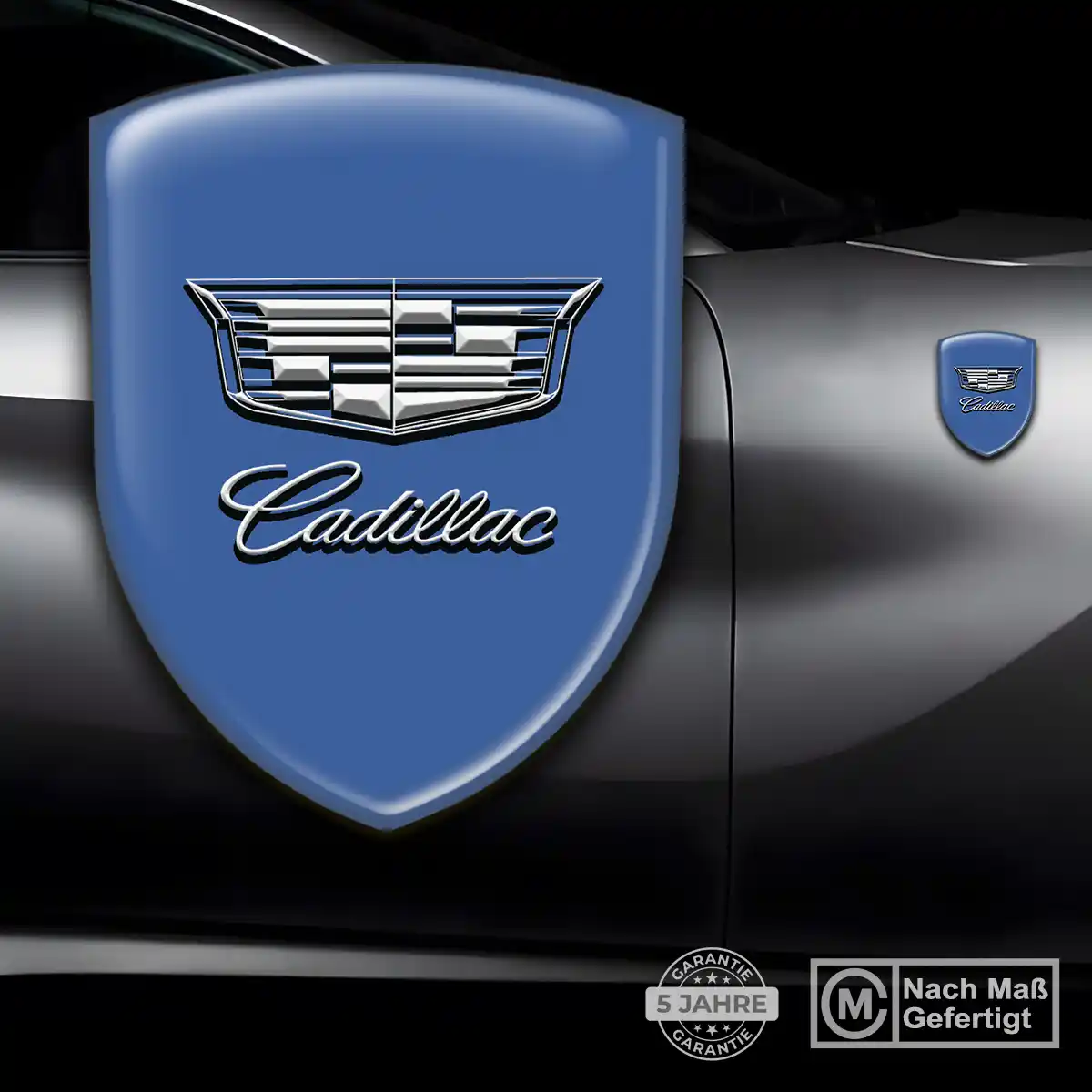 Cadillac Emblem Wappen Aufkleber Verlässliche Qualität