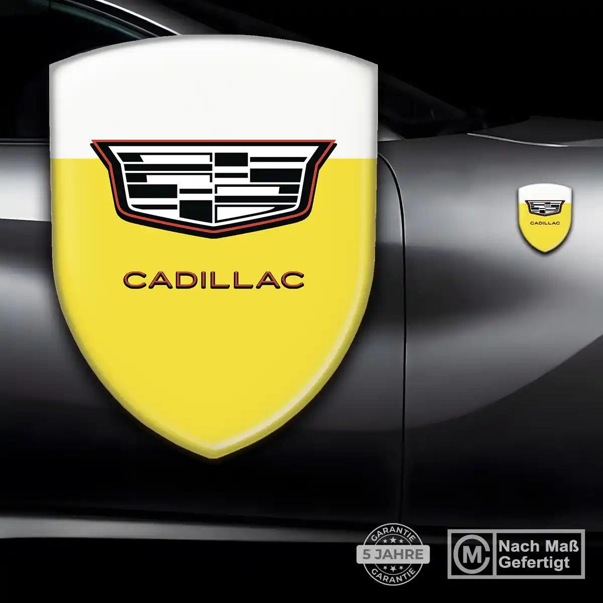 Cadillac Emblem Wappen Auto Anspruchsvolles Design