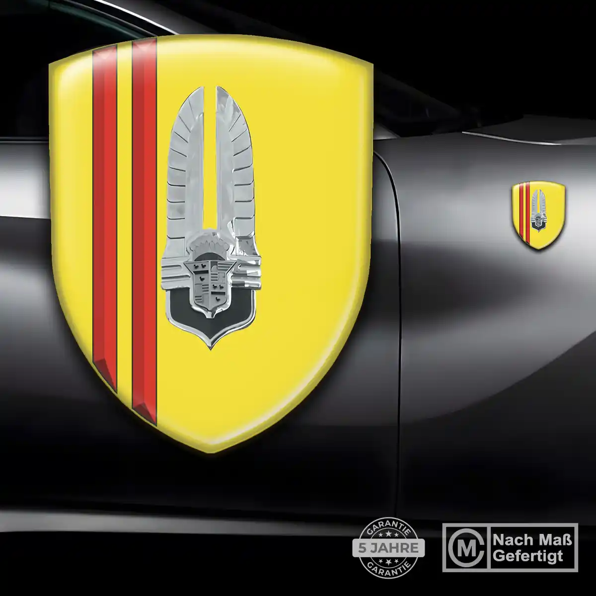 Cadillac Emblem Wappen Auto Ausdrucksstarkes Design