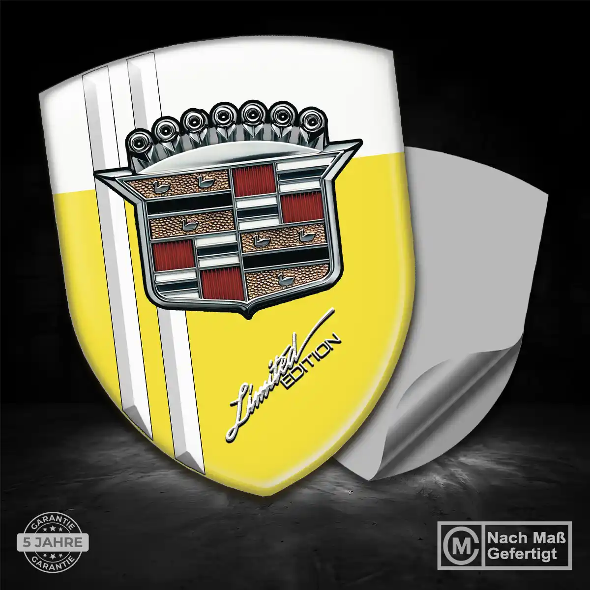 Cadillac Emblem Wappen Auto Überzeugende Qualität