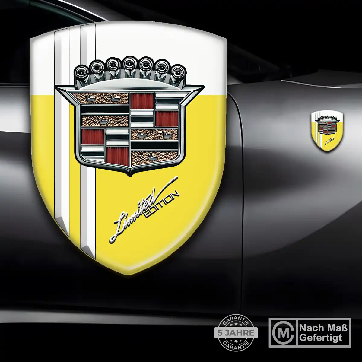 Cadillac Emblem Wappen Auto Überzeugende Qualität