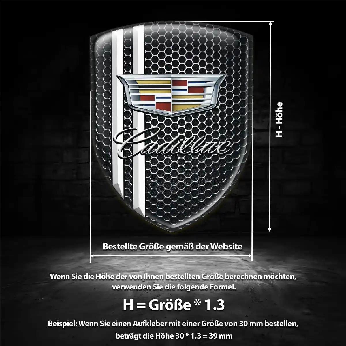 Cadillac Emblem Wappen Auto Elegantes Design