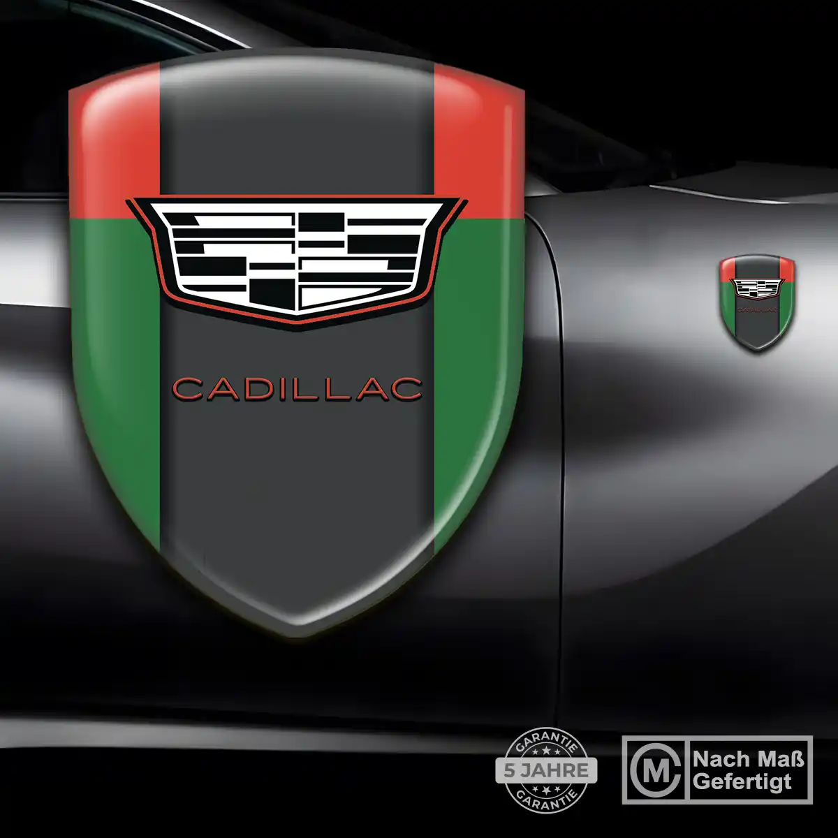 Cadillac Emblem Wappen Auto Exterieurdesign