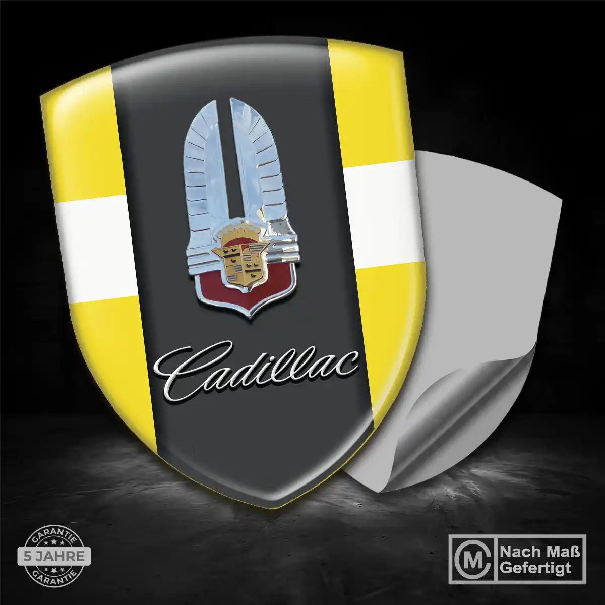 Cadillac Emblem Wappen Auto Hochwertiges Harz