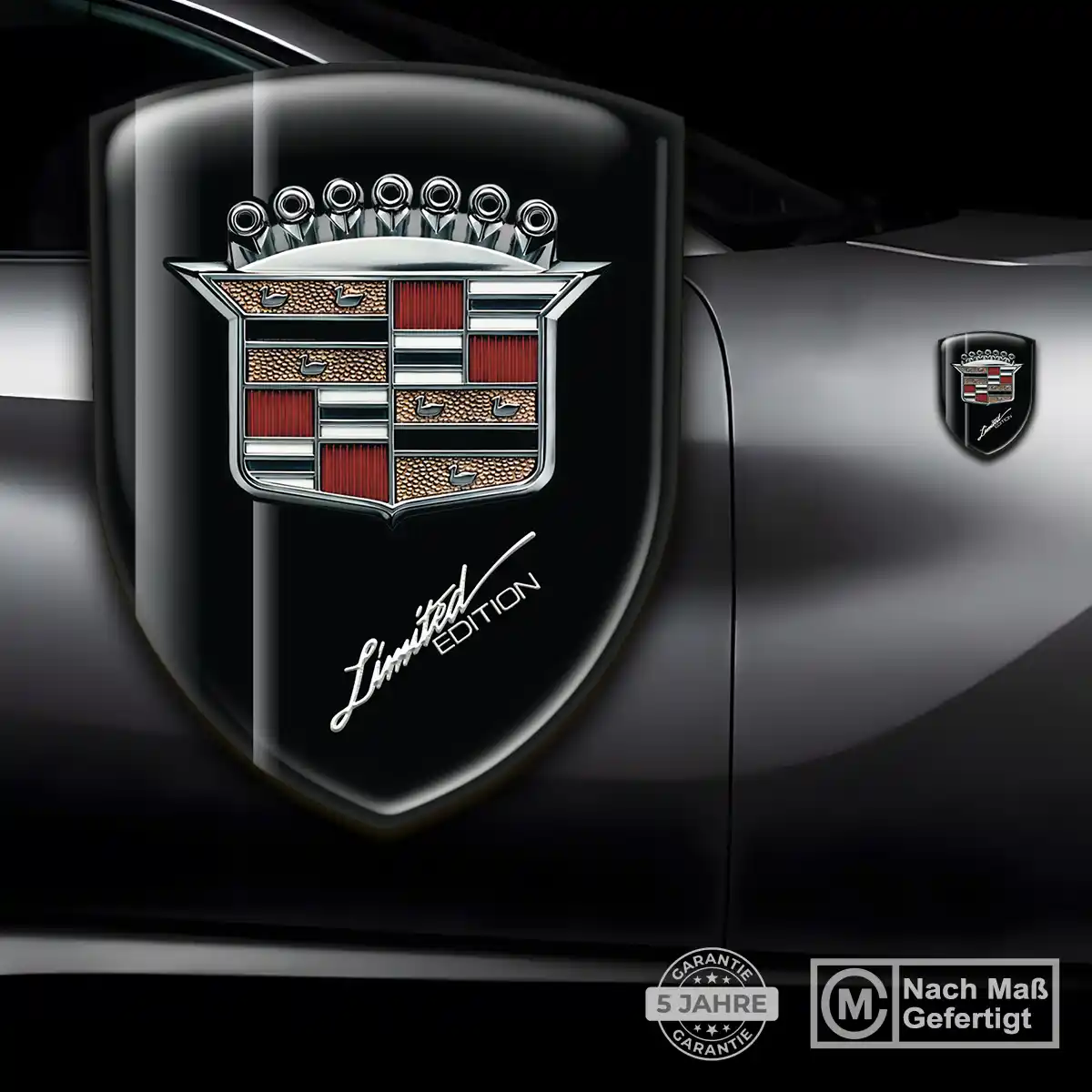 Cadillac Emblem Wappen Auto Interieurdesign