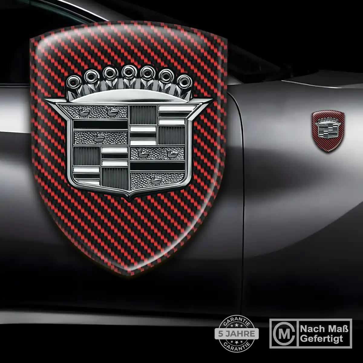 Cadillac Emblem Wappen Auto Luxus-Edition
