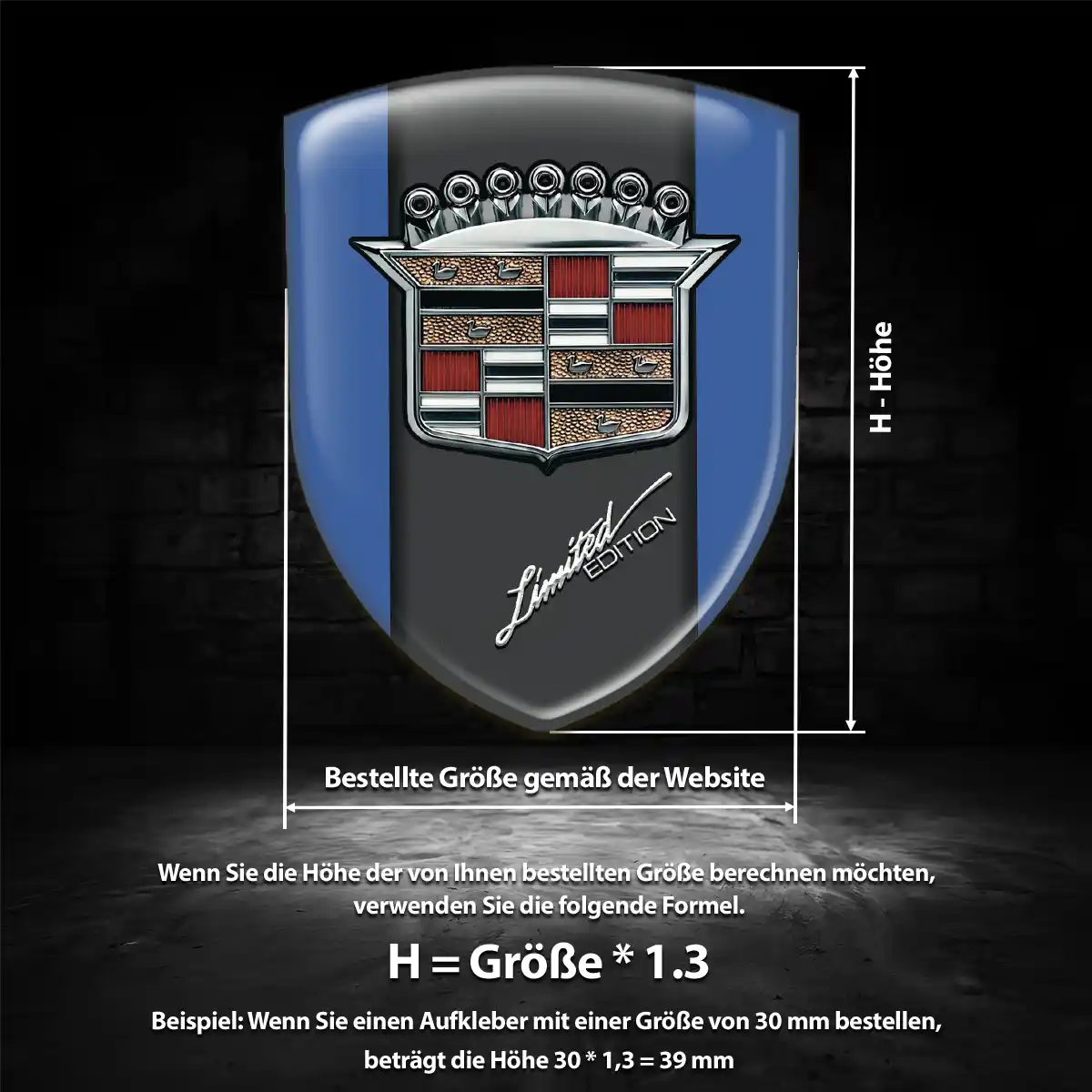 Cadillac Emblem Wappen Auto Markenedition