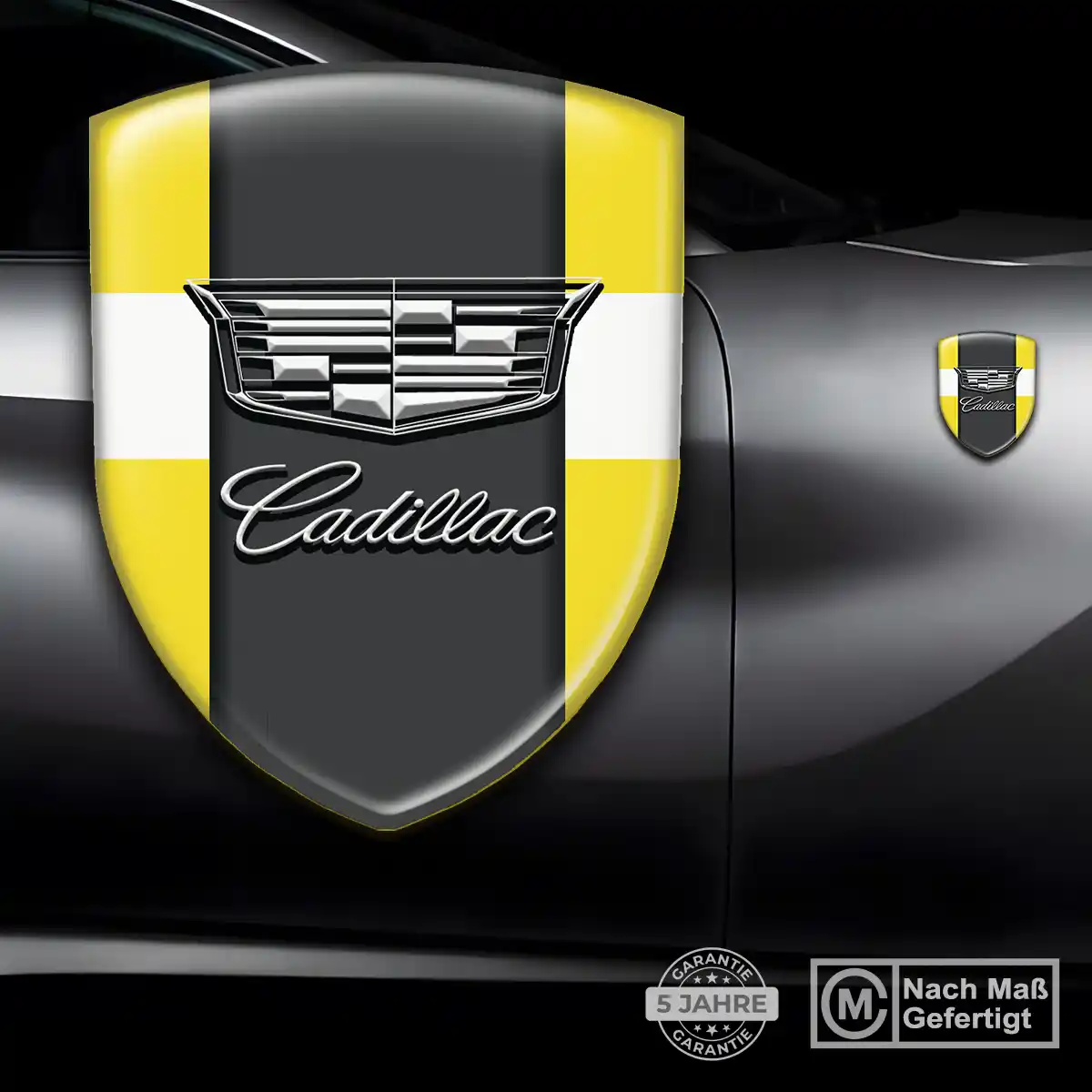 Cadillac Emblem Wappen Auto Modernes Design