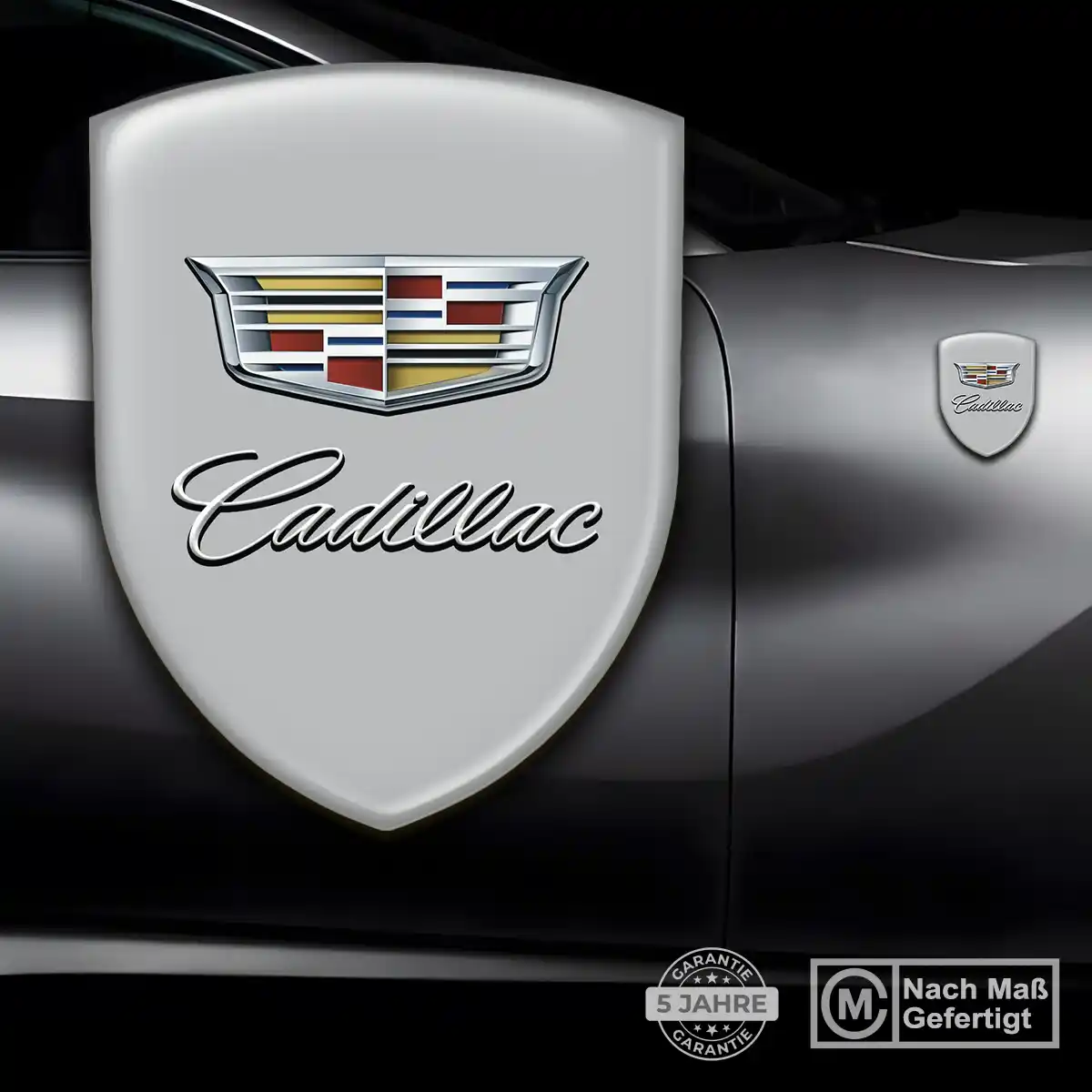 Cadillac Emblem Wappen Auto Premium-Edition