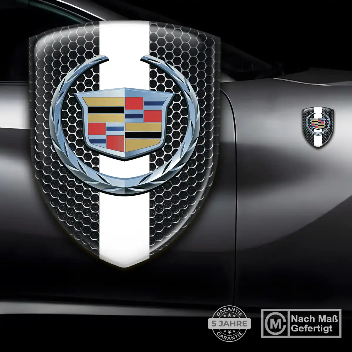 Cadillac Emblem Wappen Auto Stilvolles Design