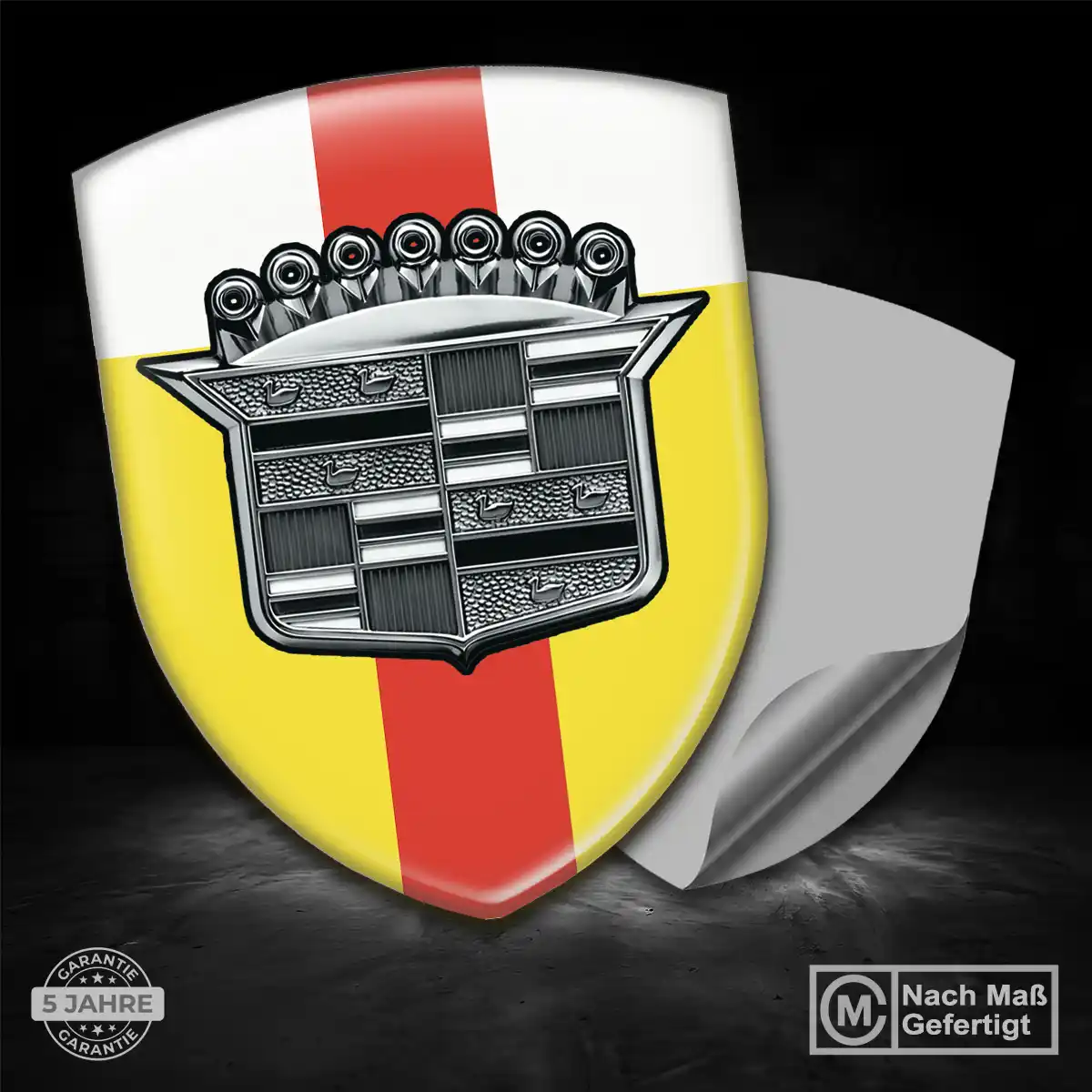 Cadillac Emblem Wappen Auto Tuningfahrzeug