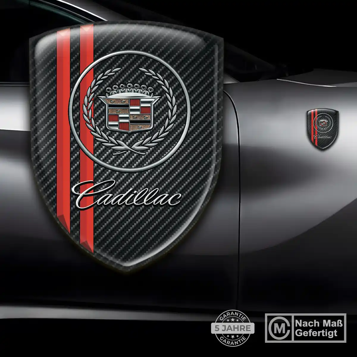 Cadillac Emblem Wappen Überzeugende Qualität