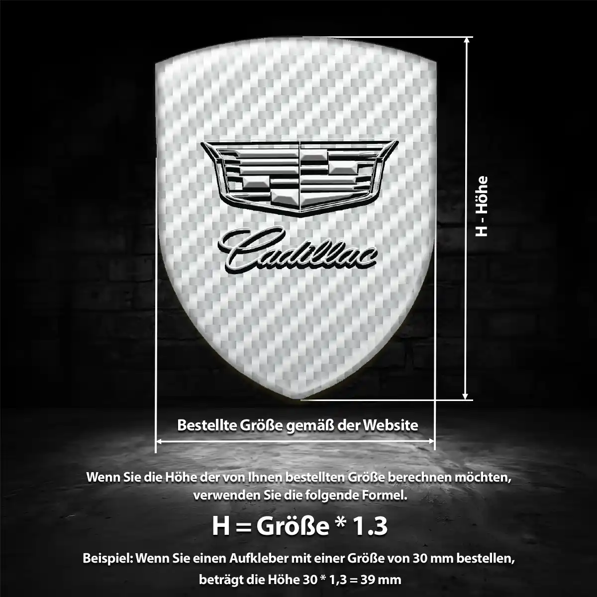 Cadillac Emblem Wappen Edles Design