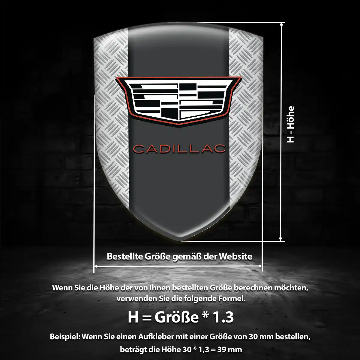 Cadillac Emblem Wappen Exterieurdesign