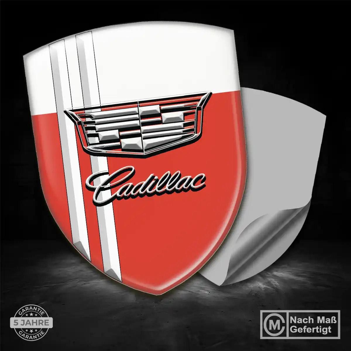 Cadillac Emblem Wappen Interieurdesign