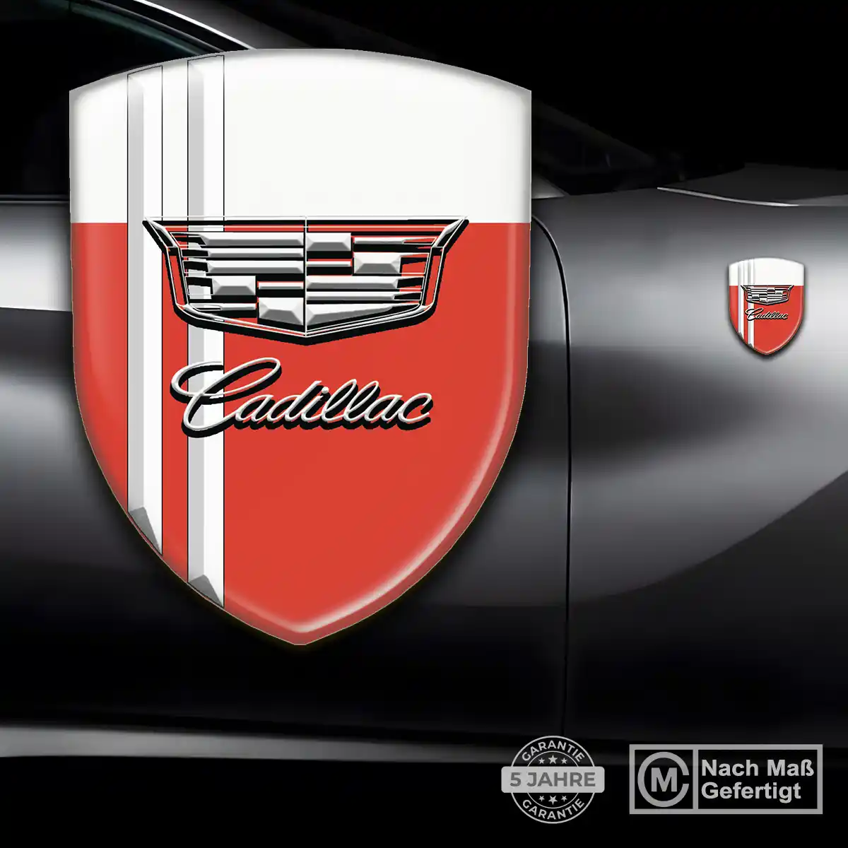 Cadillac Emblem Wappen Interieurdesign