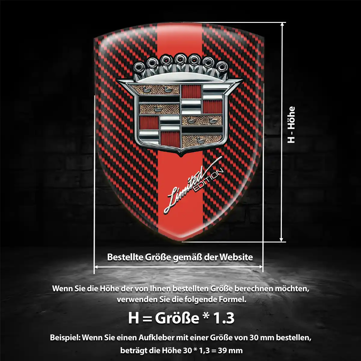 Cadillac Emblem Wappen Markenedition