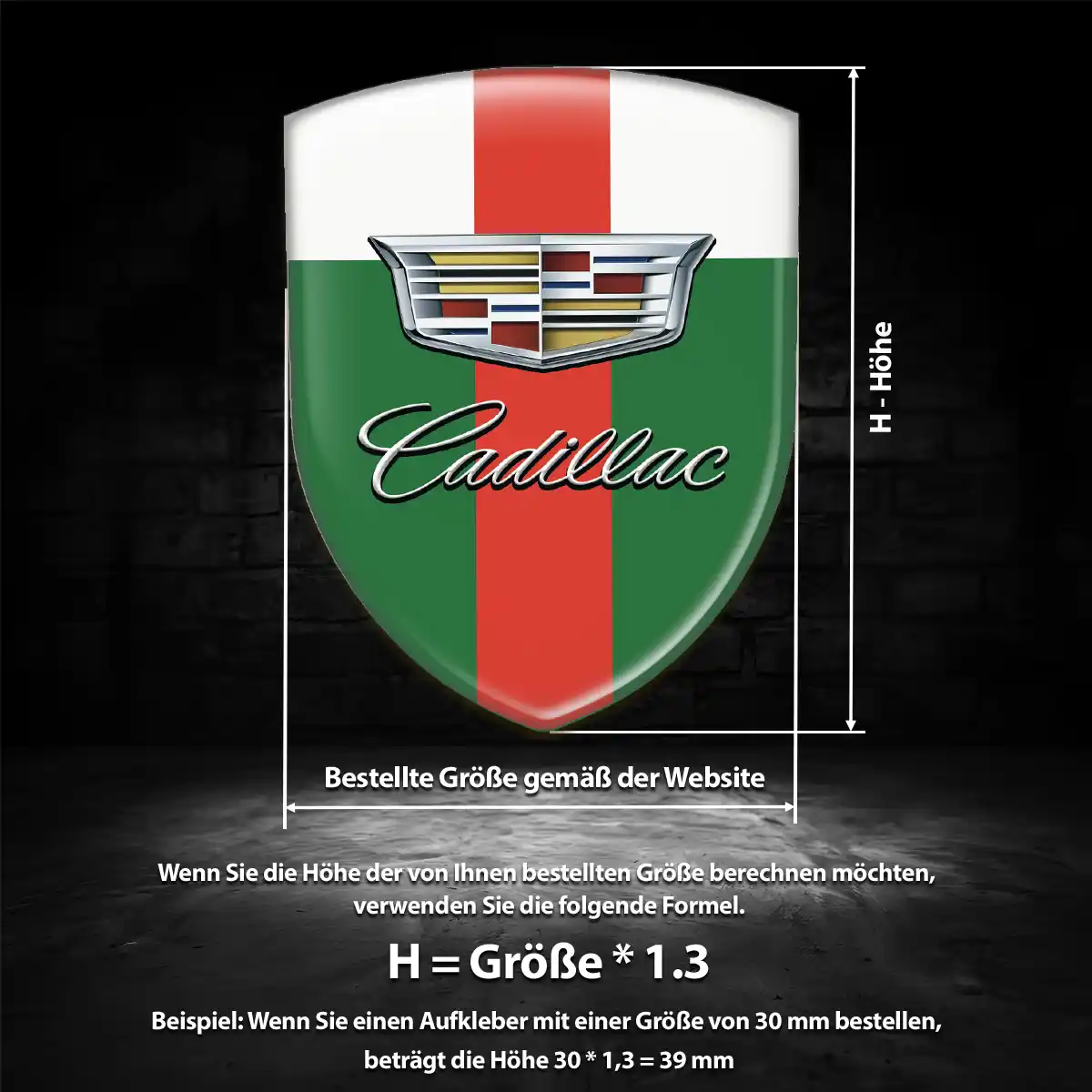 Cadillac Emblem Wappen Modernes Design