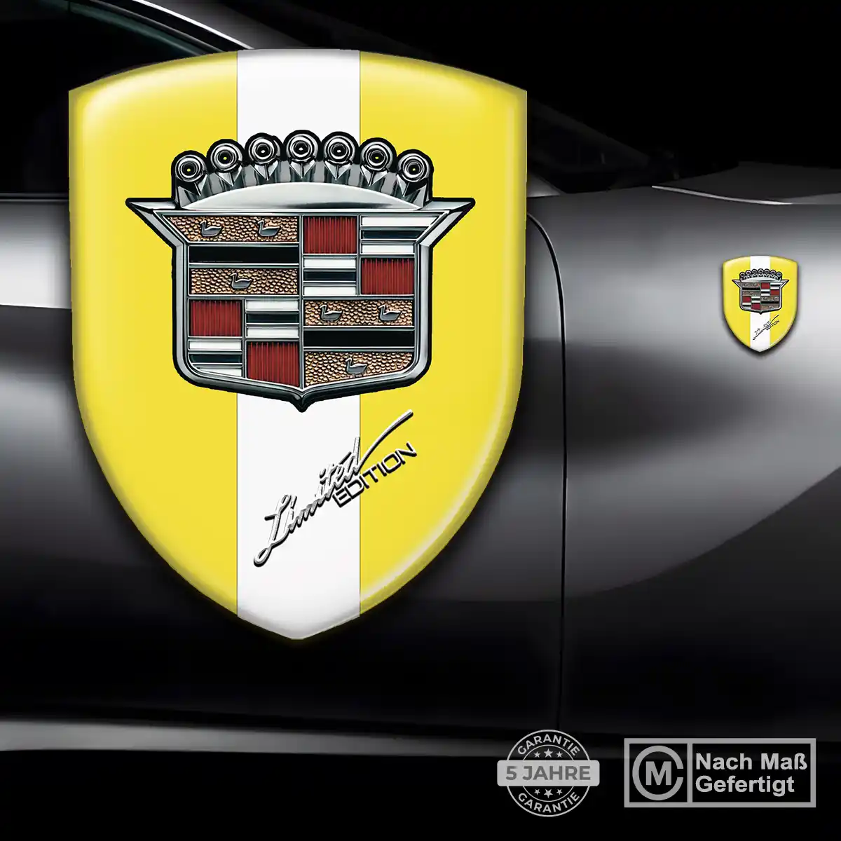 Cadillac Emblem Wappen Spitzenqualität