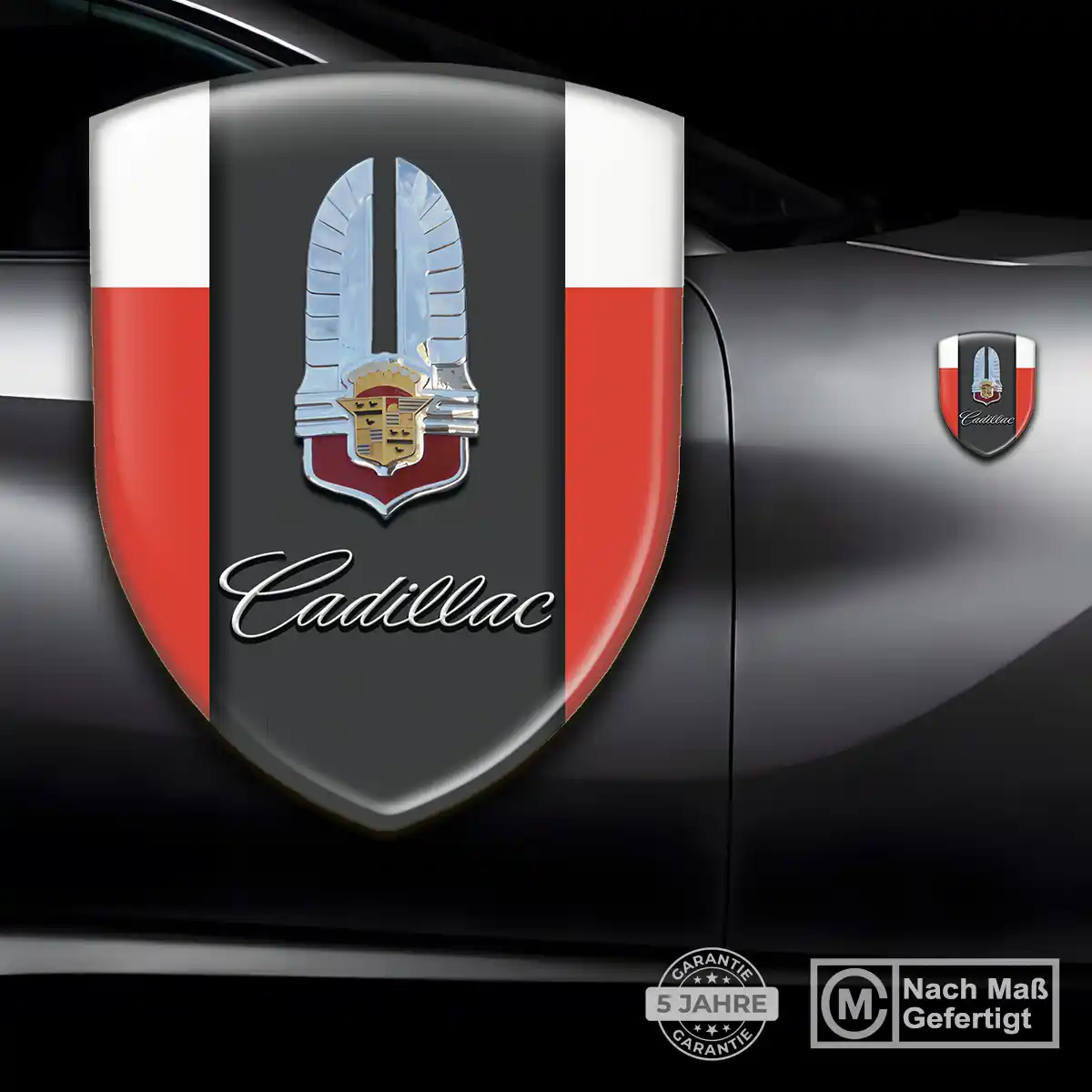 Cadillac Embleme Ausdrucksstarkes Design