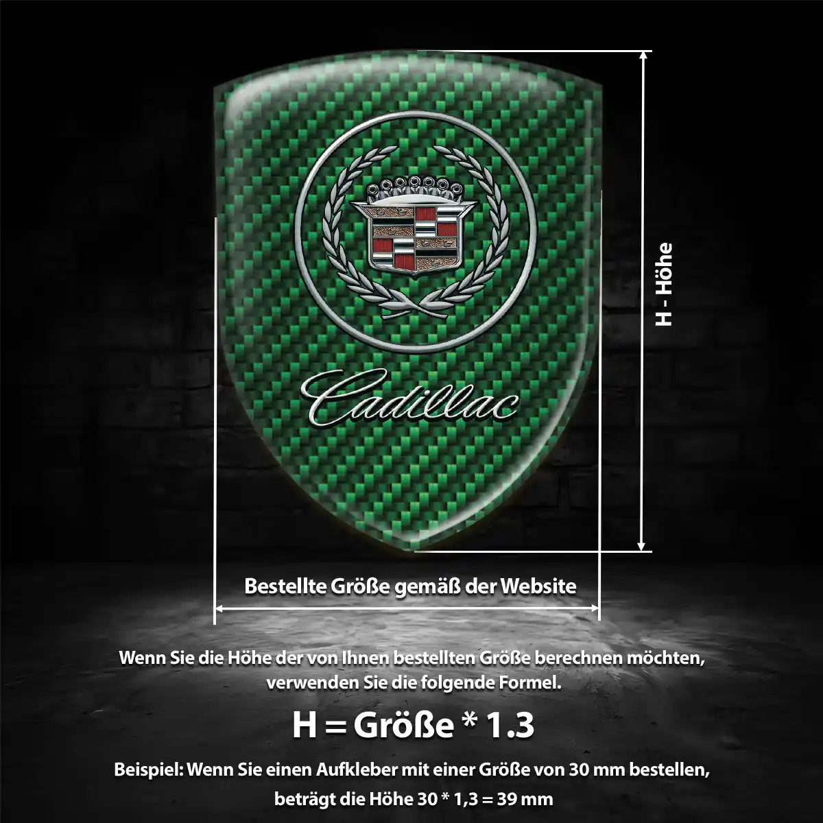 Cadillac Embleme Auto Anspruchsvolles Design