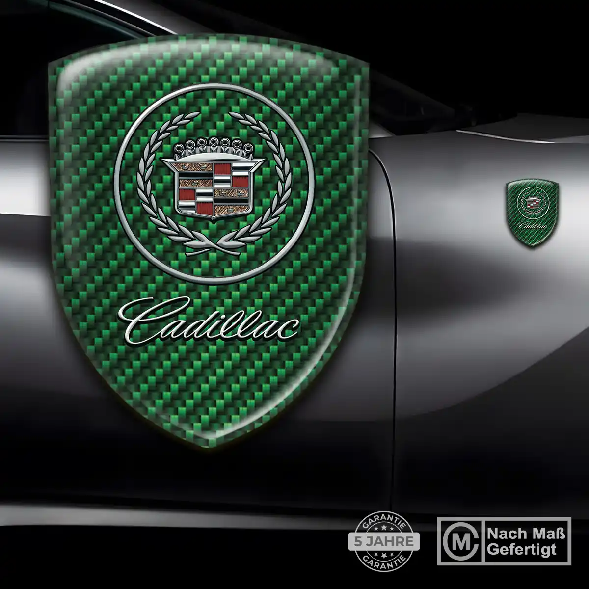 Cadillac Embleme Auto Anspruchsvolles Design