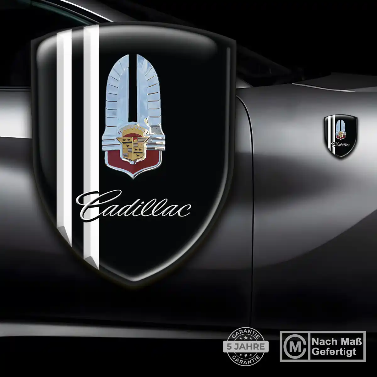 Cadillac Embleme Auto Ausdrucksstarkes Design