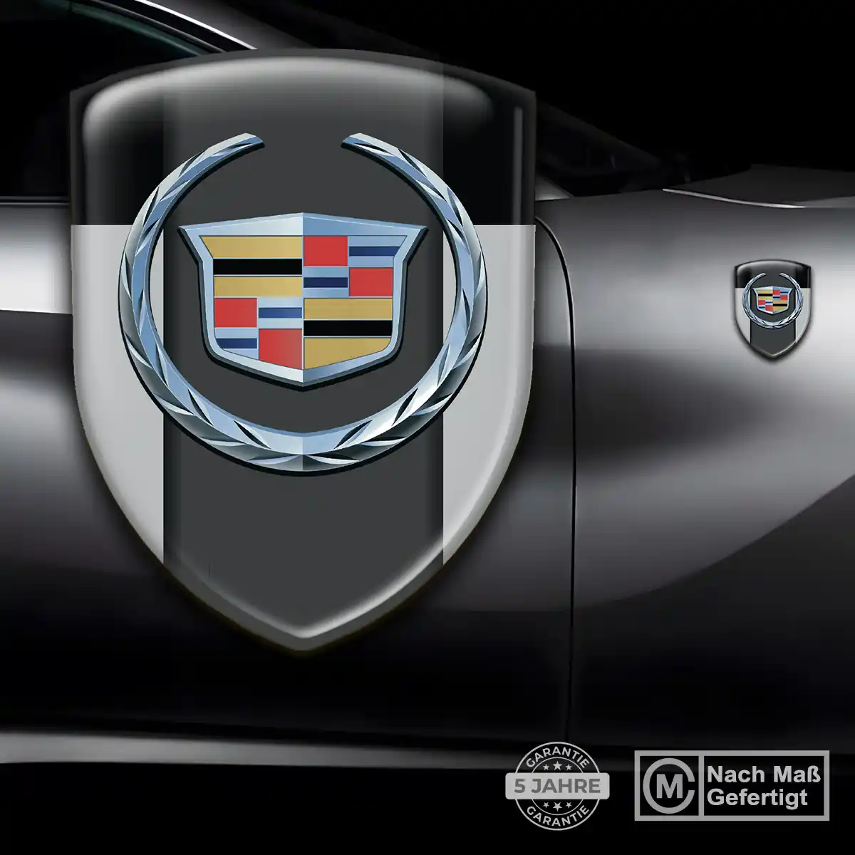 Cadillac Embleme Auto Überzeugende Qualität