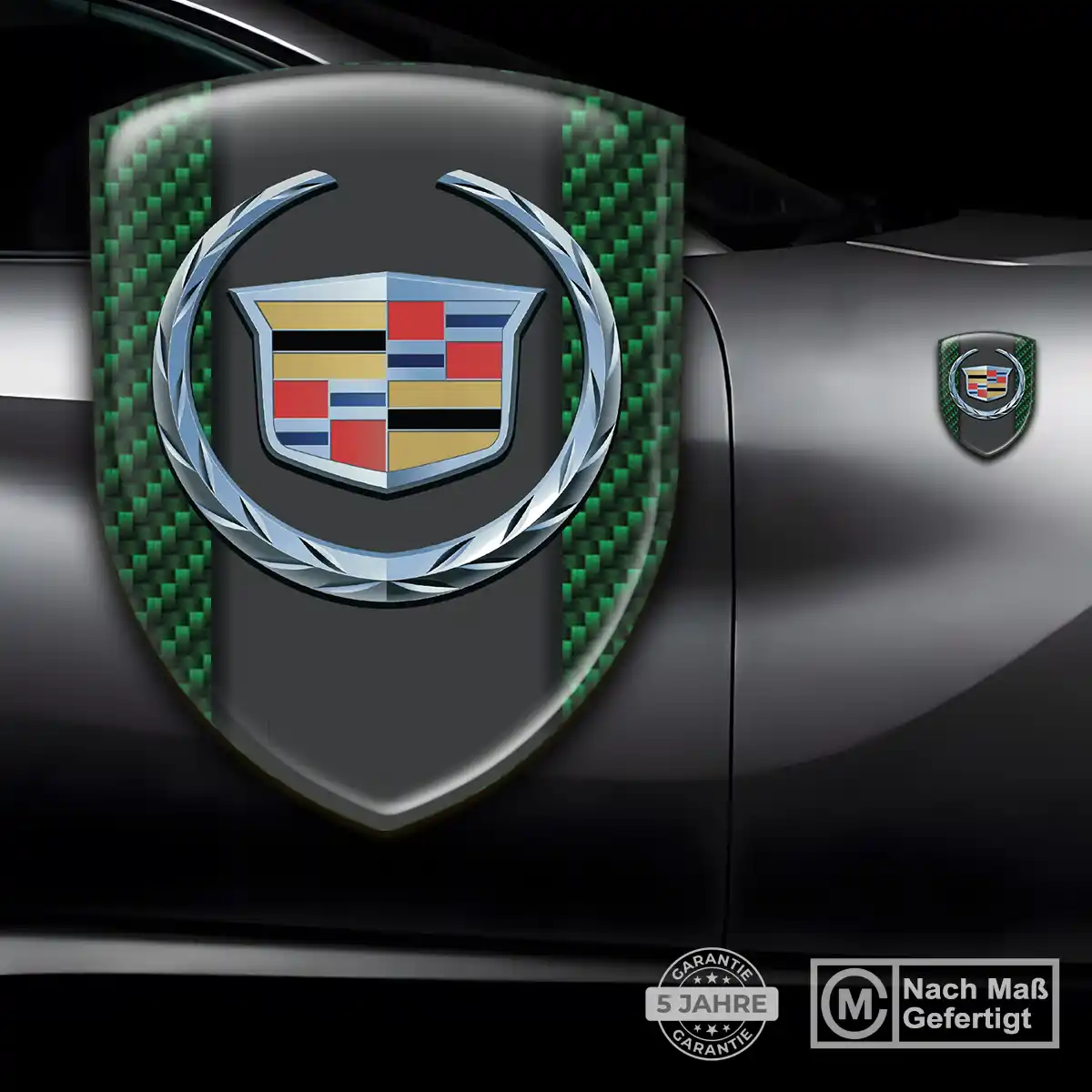 Cadillac Embleme Auto Edles Design