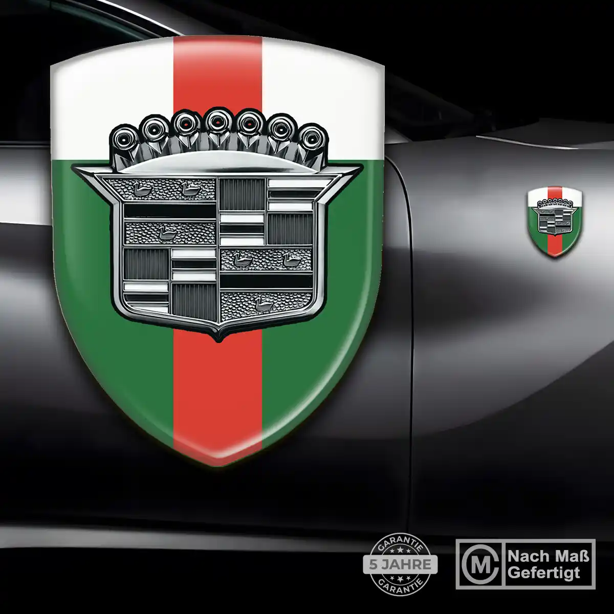 Cadillac Embleme Auto Stilvolles Design