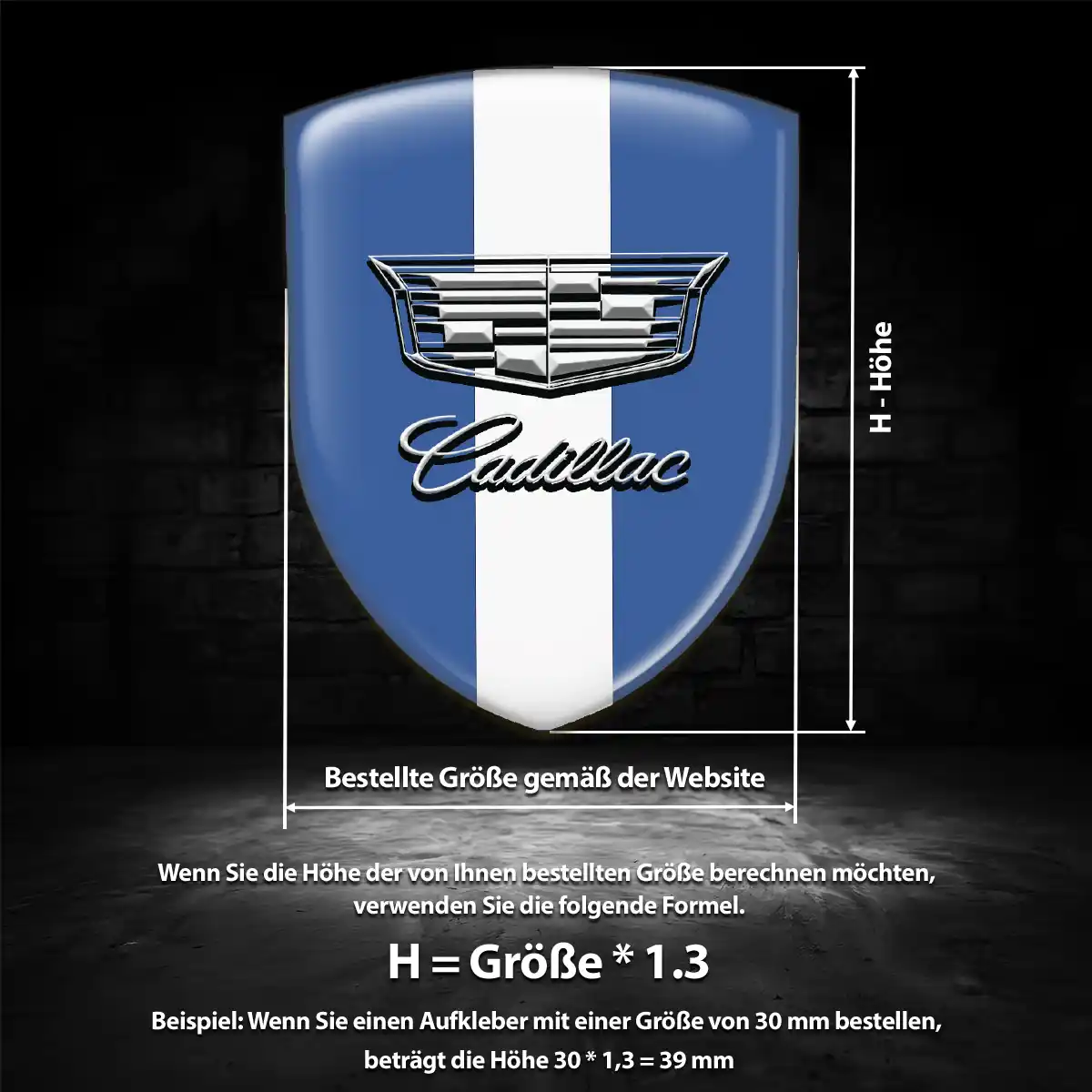 Cadillac Embleme Auto Verlässliche Qualität