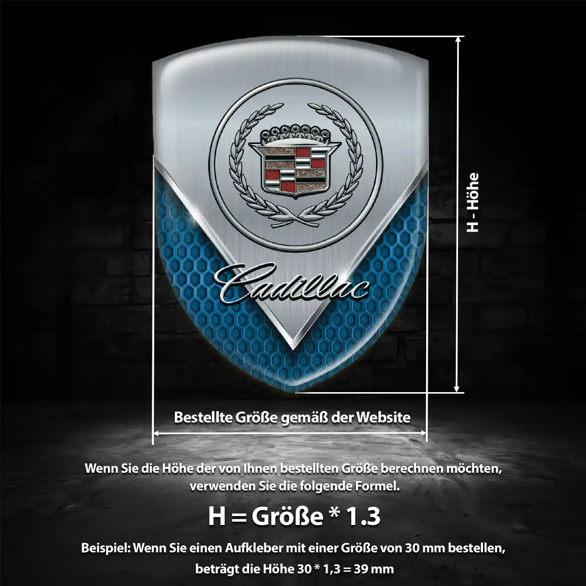 Cadillac Embleme Überzeugende Qualität
