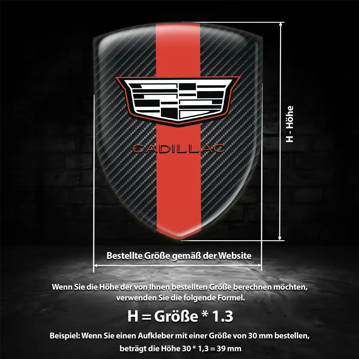 Cadillac Embleme Exklusiv-Edition