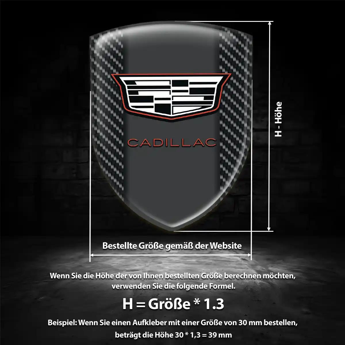 Cadillac Embleme Höchste Qualität
