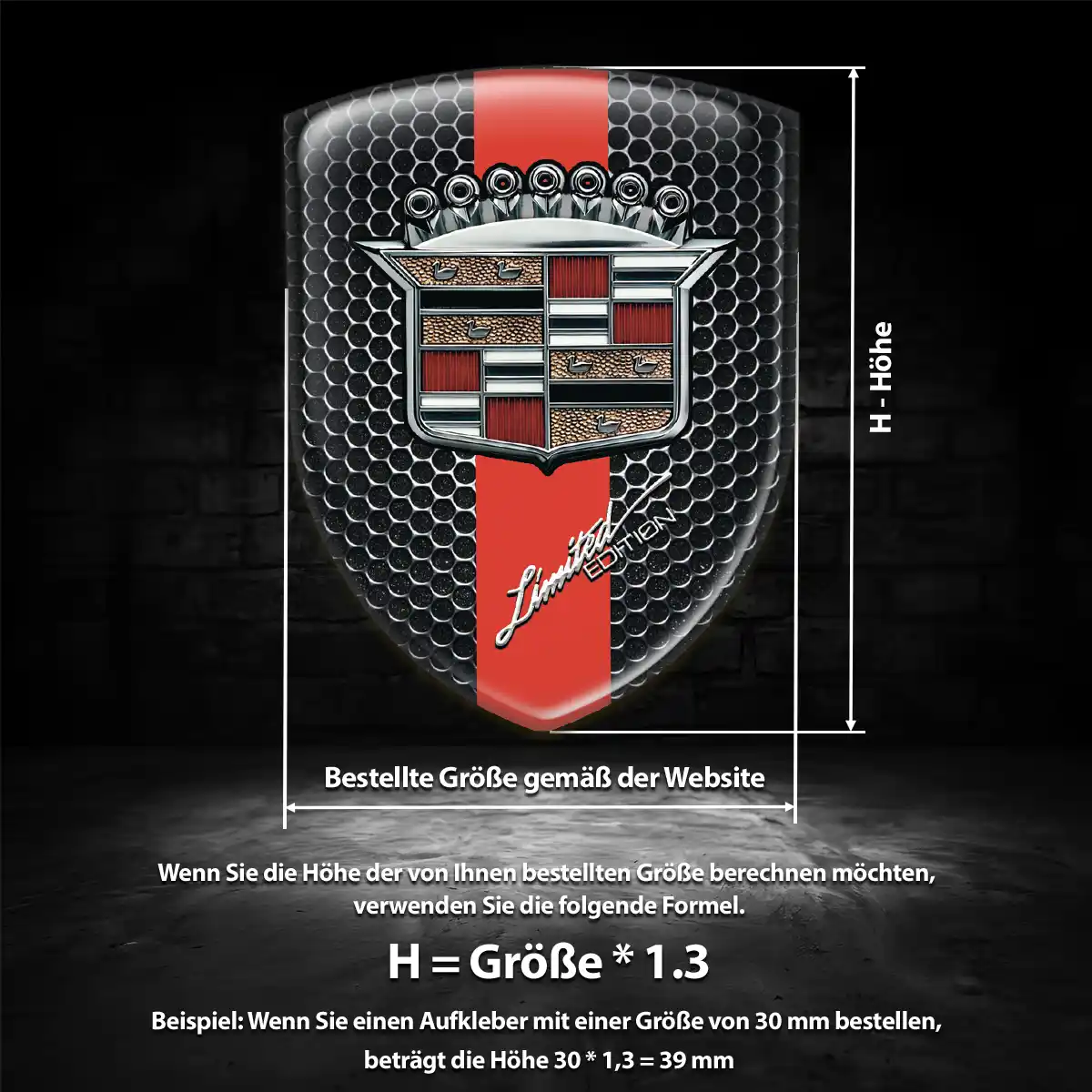 Cadillac Embleme Limitierte Auflage