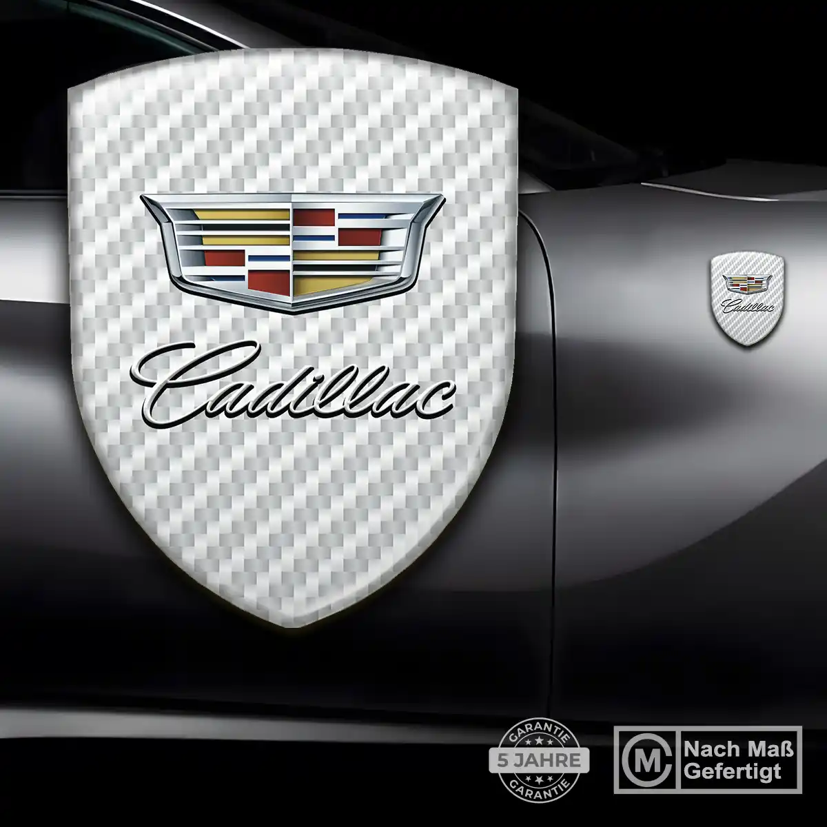 Cadillac Embleme Silikon Aufkleber Auto Interieurdesign