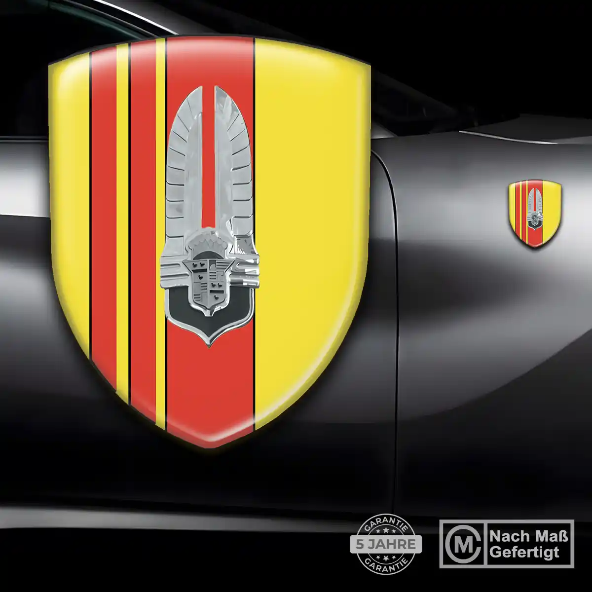 Cadillac Embleme Silikon Aufkleber Auto Luxus-Edition