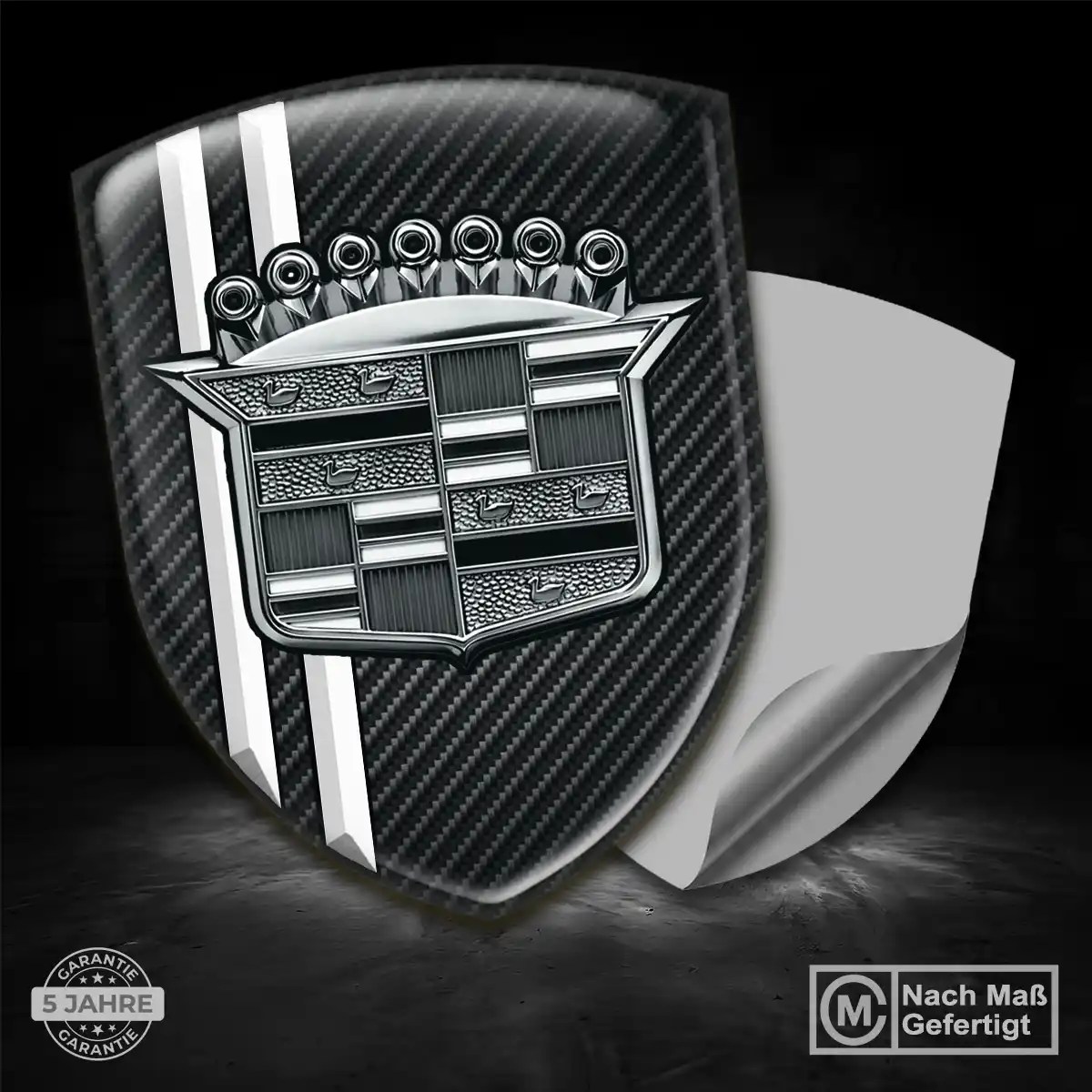 Cadillac Embleme Silikon Aufkleber Auto Modernes Design