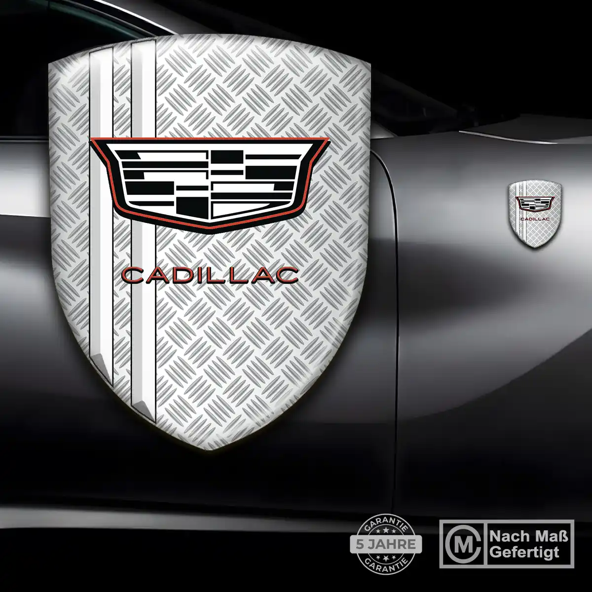 Cadillac Embleme Silikon Aufkleber Auto Spitzenqualität