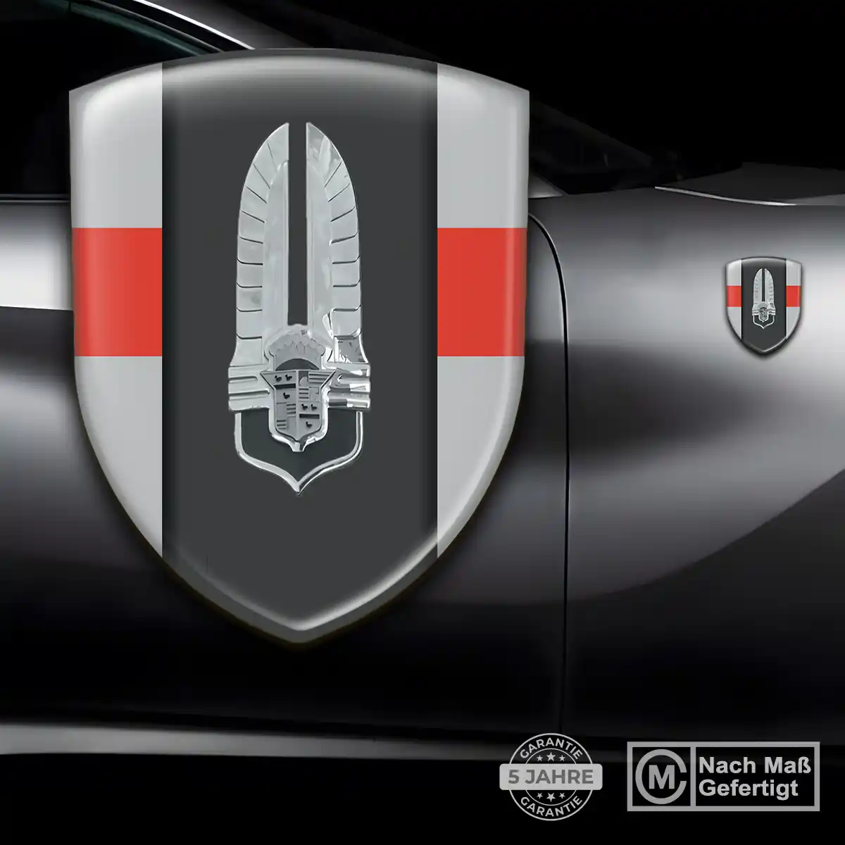 Cadillac Embleme Silikon Aufkleber Elegantes Design