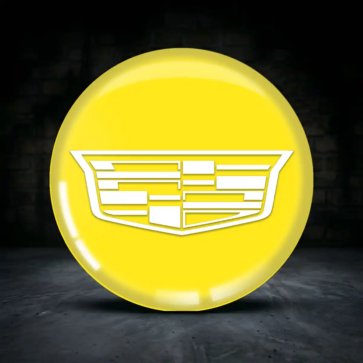Cadillac Embleme Silikon Aufkleber Limitierte Auflage